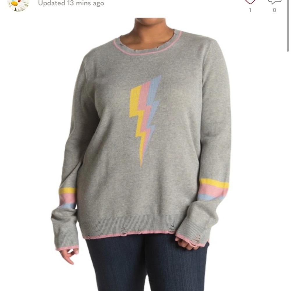 NEW Fate Lightning Bolt Sweater